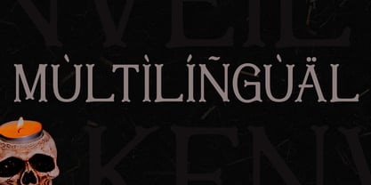 Kenviel Font Poster 5