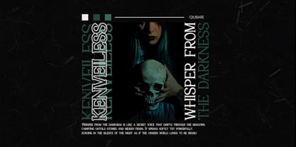 Kenviel Font Poster 2