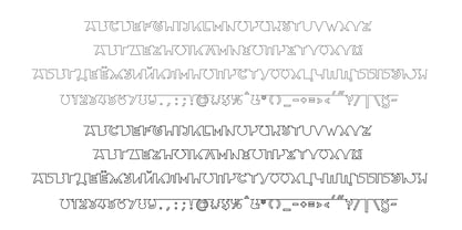 Hold the line Font Poster 9