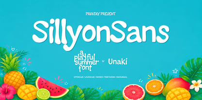 Sillyon Sans Font Poster 1