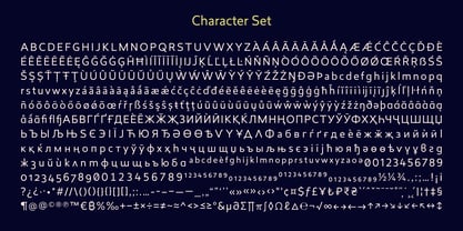 Elysio Font Poster 23
