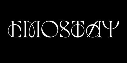 Emostay Font Poster 1