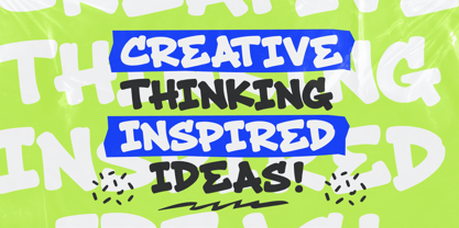 Spidol Marker Font Poster 4