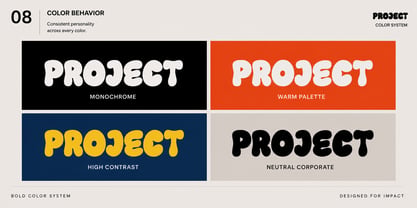 Gasben Font Poster 8