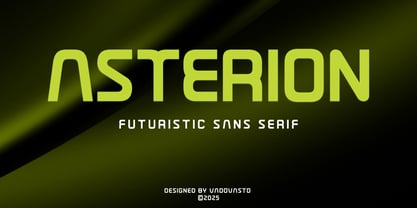 Asterion Font Poster 1