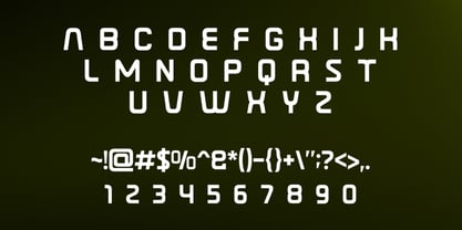 Asterion Font Poster 2