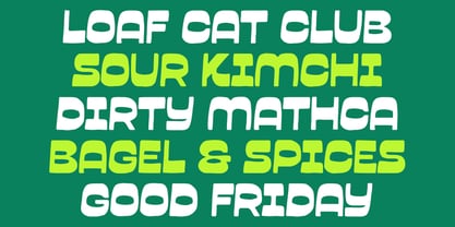 Garpit Font Poster 4