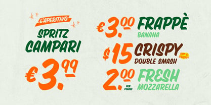Broccolini Font Poster 9
