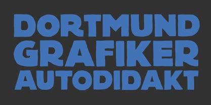 Kunze Pro Font Poster 2
