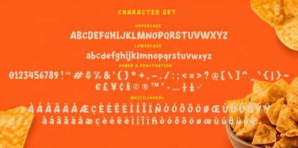 Pangsit Keripik Font Poster 5