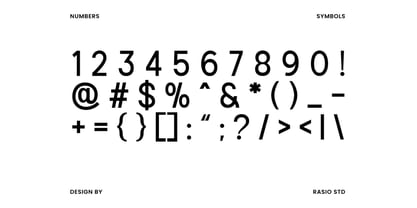 Ortico Font Poster 3