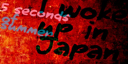 Tokyo Geisha Pro Font Poster 6