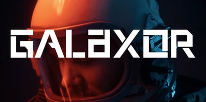 Galaxor Font Poster 1