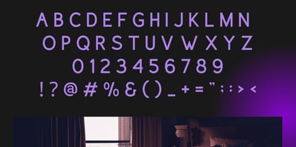 Kenzoria Font Poster 2