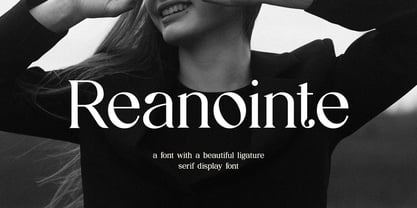 Reanointe Font Poster 1