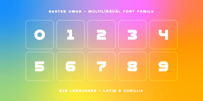 Skater Umka Font Poster 9