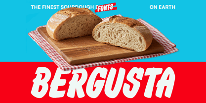 Bergusta Font Poster 1