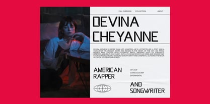 Dashcore Font Poster 5