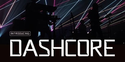 Dashcore Font Poster 1