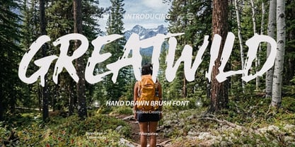 MC Greatwild Font Poster 1