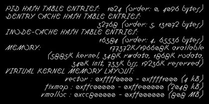 Aardappel Font Poster 5