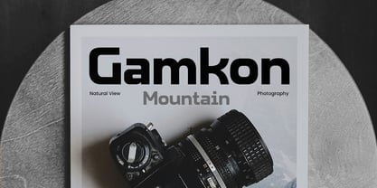 Garnick Font Poster 4