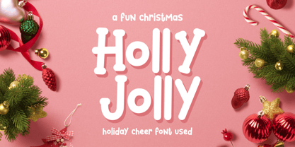 Holiday Cheer Font Poster 2