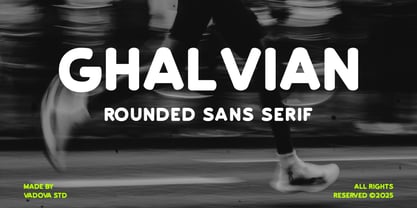 Ghalvian Font Poster 1