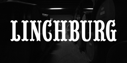 Lynchburg Font Poster 1