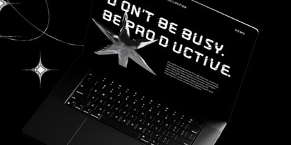 Novoid Font Poster 7