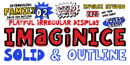 Imaginice Font Poster 1