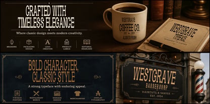 Westgrave Font Poster 3