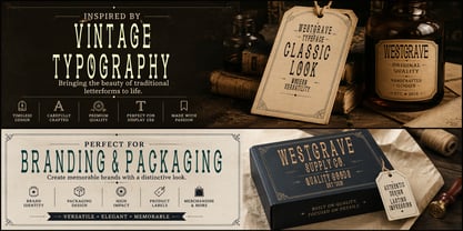 Westgrave Font Poster 4