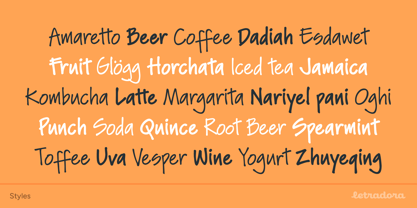 Lango Font Poster 6