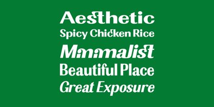 Ashetta Font Poster 5
