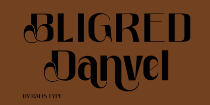Gredibel Font Poster 2