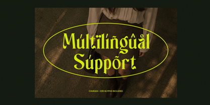 Churasi Font Poster 10