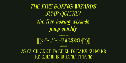Churasi Font Poster 8