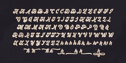 Maculinc Script Font Poster 11