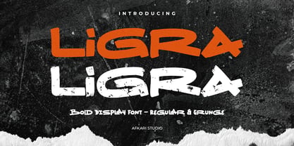 Ligra Font Poster 1