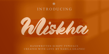 Miskha Font Poster 1