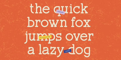Laveto Font Poster 8