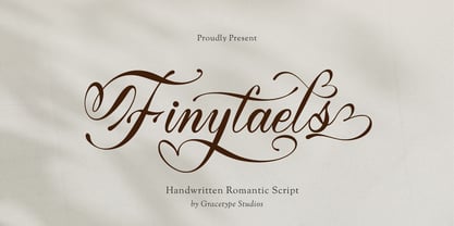 Finytaels Font Poster 1