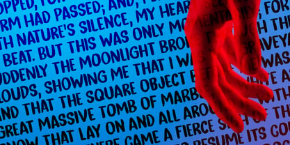 All Is Quiet Pro Font Poster 3