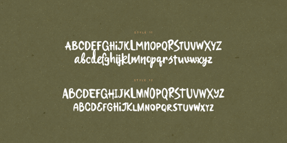 RoughlyYours Font Poster 13