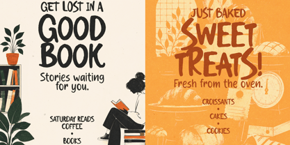 RoughlyYours Font Poster 2