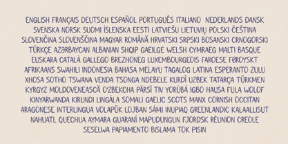 RoughlyYours Font Poster 14
