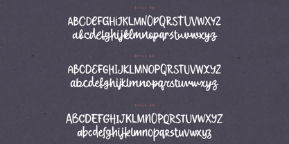 RoughlyYours Font Poster 10