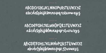 RoughlyYours Font Poster 12