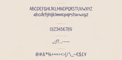 RoughlyYours Font Poster 9